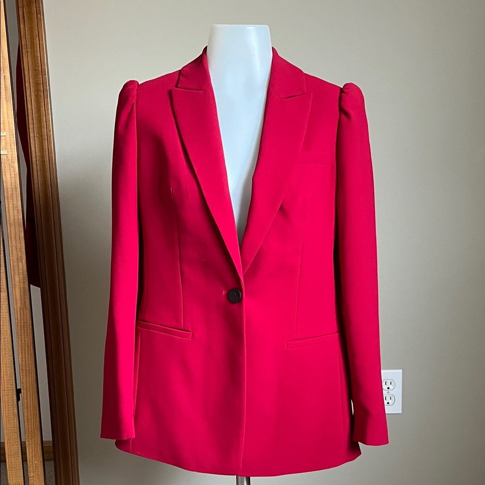 Dark Red Blazer